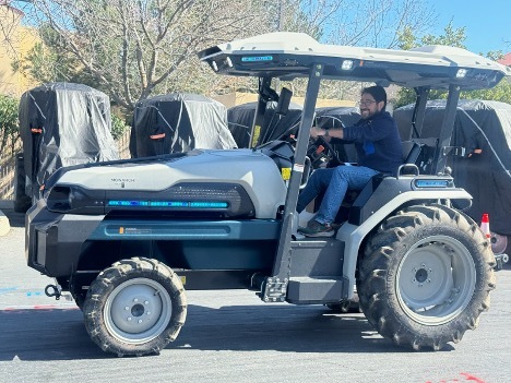 Tractor at O'Donohue Family Educational Farm