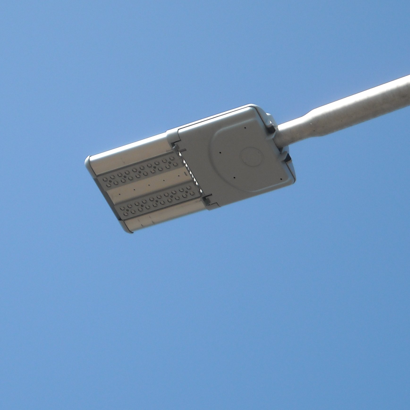 LED light with blue sky in background