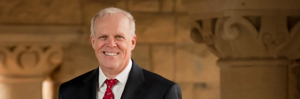 Stanford's former president, John Hennessy