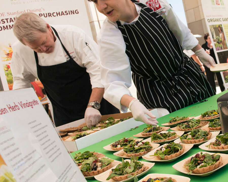 The Stanford Food Institute works collaboratively across the university to support food education and research to support a more sustainable food future
