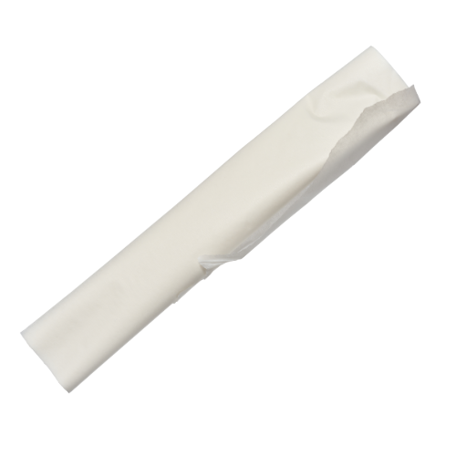 Roll of white wax paper