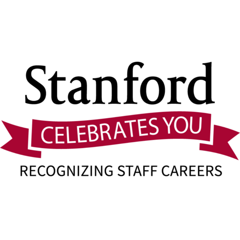 Stanford Celebrates You logo Recognizing Staff Careers